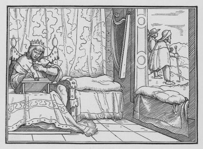 De gudfrygtiges lykke, Salme I, 1 af Hans after Holbein the Younger