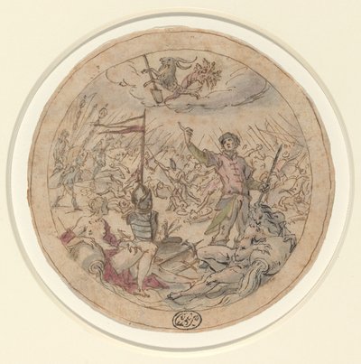 Allegori om de tyrkiske krige af Hans von Aachen