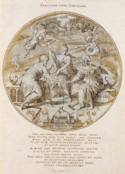 Curriculum vitae christianae af Hans von Aachen
