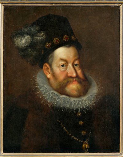 Rudolf II Kejser ... (maleri på lærred) af Hans von Aachen