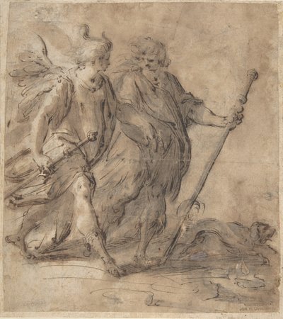 Tobias og englen af Hans von Aachen