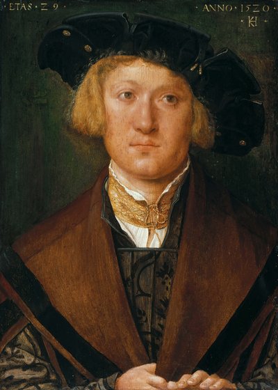 Portræt af en ung mand af Hans von Kulmbach