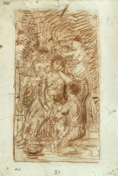 Die Toilette af Hans von Marées