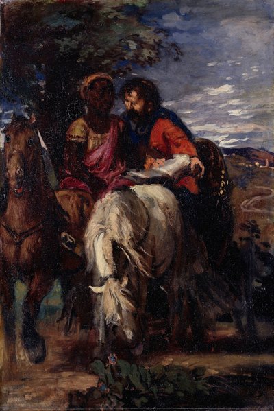 Filip og kammerherren af Hans von Marées