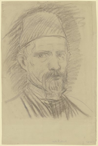 Selvportræt af Hans von Marées