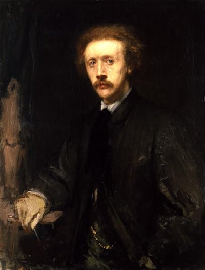 Portræt af Konrad Knoll (1829-99), c.1863-64 af Hans von Marées