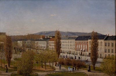 Karl Johans gade af Harald B. Hansen