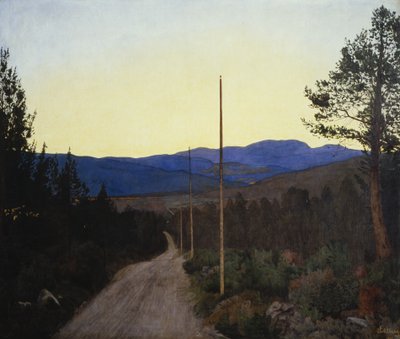 Landehoved, Landevej af Harald Oscar Sohlberg