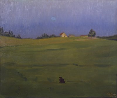 Fra Hogsvedt i Ås af Harald Oscar Sohlberg