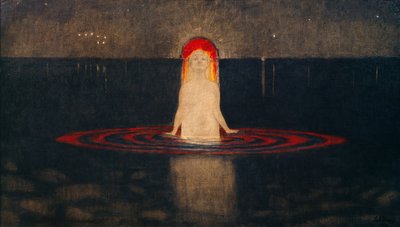 Havfrue af Harald Oscar Sohlberg