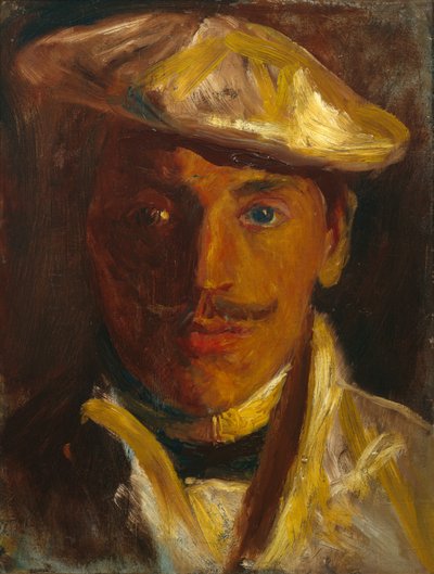 Selvportræt af Harald Oscar Sohlberg