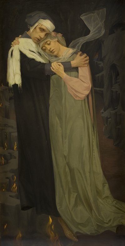 Paolo og Francesca af Harald Slott Møller