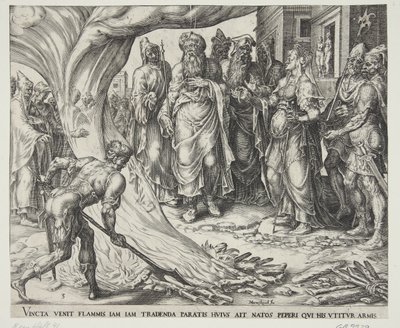 Tamar blev henrettet og viste Judas løfte af Harmen Jansz. Muller