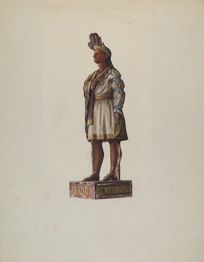 indisk høvding af Harold A. Doughty