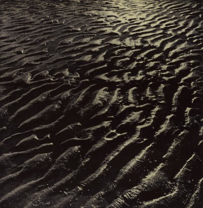 det ribbede hav-sand, Coleridge (s/h foto) af Harold Burdekin