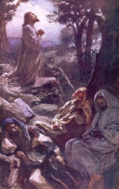 Getsemane af Harold Copping