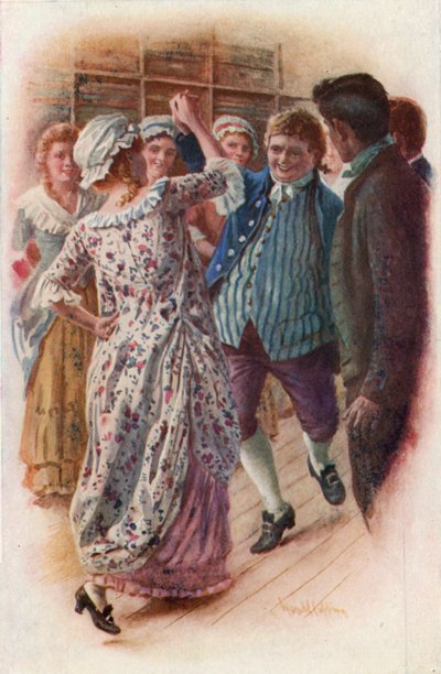 Illustration til A Christmas Carol af Charles Dickens af Harold Copping