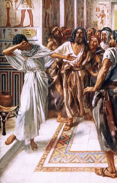 Joseph kendt af sine brødre af Harold Copping