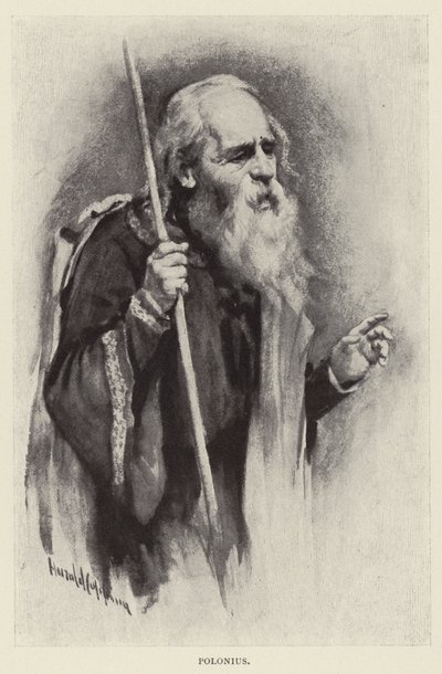 Polonius af Harold Copping