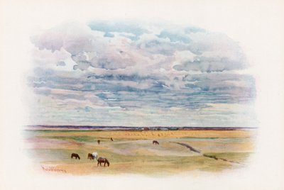 Prærien i Elstow, Saskatchewan af Harold Copping