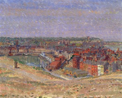 Dieppe, ca. 1911 af Harold Gilman