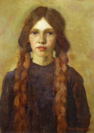 En Cornish Pige af Harold Harvey