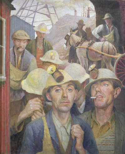 St. Just Tin Miner af Harold Harvey