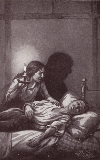 Illustration til The Mystery Of Edwin Drood af Charles Dickens (litho) af Harold Hume Piffard