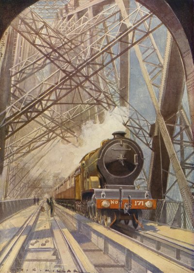 Krydsning af Forth Bridge af Harold Robert Millar