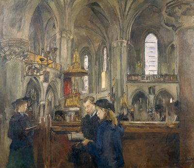 Fra Trefoldighedskirken af Harriet Backer