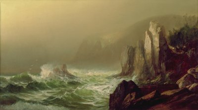 Grand Manan Island (olie på lærred) af Harrison Bird Brown