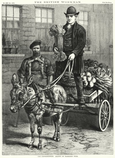 Costermonger af Harrison William Weir