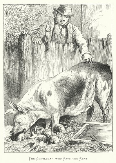 Herremanden, der betaler huslejen af Harrison William Weir