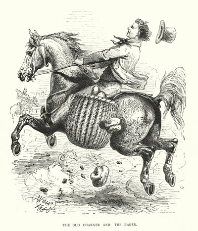 Den gamle oplader og bageren (gravering) af Harrison William Weir