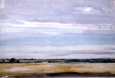 Suffolk Landskab af Harry Becker