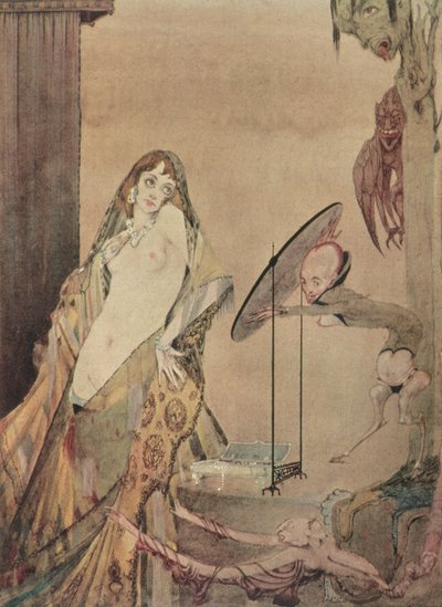 "Drest således, jeg synes et andet væsen", illustration fra 