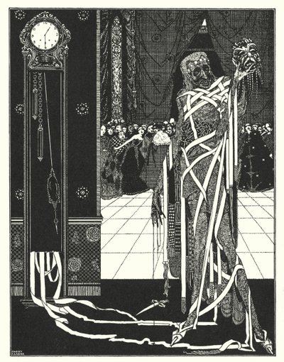 Edgar Allan Poe: The Pit and the Pendulum (litografi) af Harry Clarke