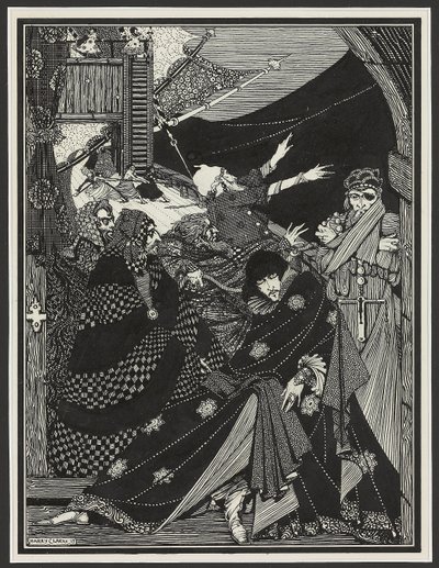 Meddelelse fundet i en flaske, 1918 af Harry Clarke