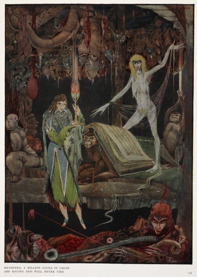 Methinks, en million fjolser i kor, er begejstrede og bliver aldrig trætte af Harry Clarke