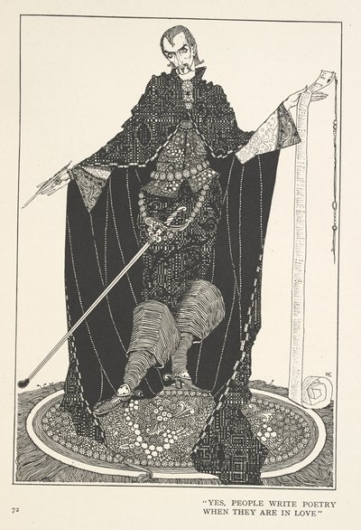 Onnen galoshit. Kyllä, ihmiset kirjoittavat runoutta, kun he ovat rakastuneita. af Harry Clarke