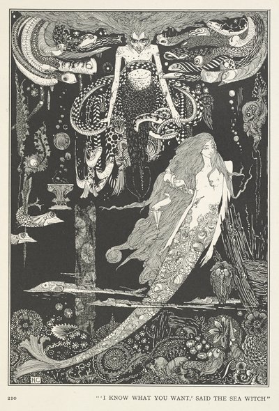 Pieni Merineito. "Tiedän mitä haluat", sanoi Merinoita. af Harry Clarke