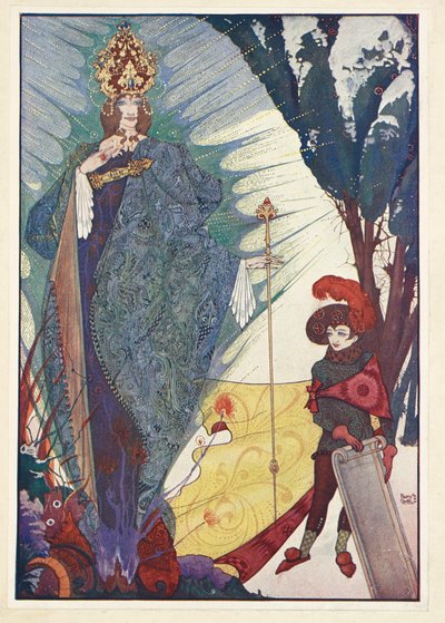 Snedronningen. Kay og snedronningen. af Harry Clarke