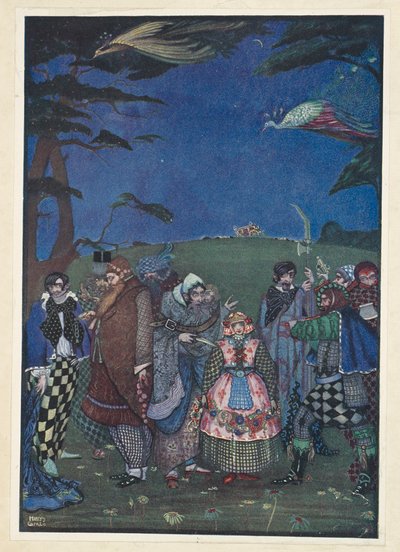Snedronningen. Hun er fed - hun er smuk - hun er fodret med nøddekerner! af Harry Clarke
