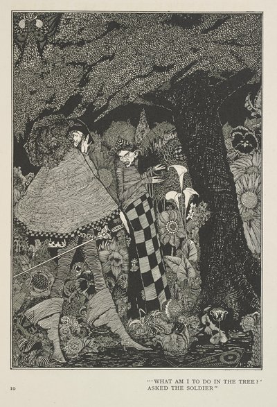 Tinder-boksen "Hvad skal jeg lave i træet?" spurgte soldaten. af Harry Clarke
