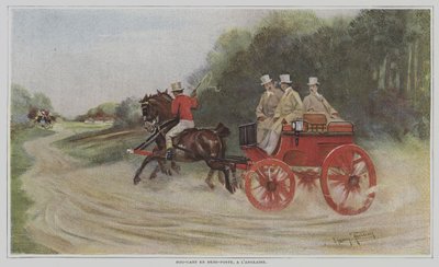 Dog-cart en Demi-poste, a lAnglaise (hundevogn i engelsk stil) af Harry Finney