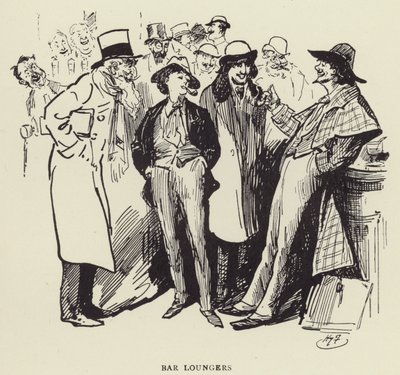 Bar liggestole af Harry Furniss