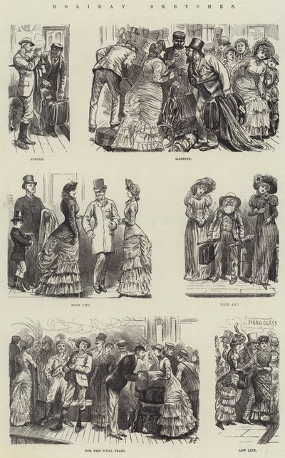 Ferieskitser af Harry Furniss