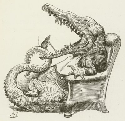 Illustration til Sylvie og Bruno af Lewis Carroll af Harry Furniss