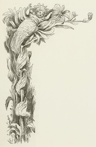Illustration til Sylvie og Bruno af Lewis Carroll af Harry Furniss