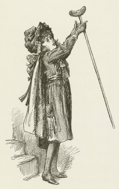 Illustration til Sylvie og Bruno af Lewis Carroll af Harry Furniss